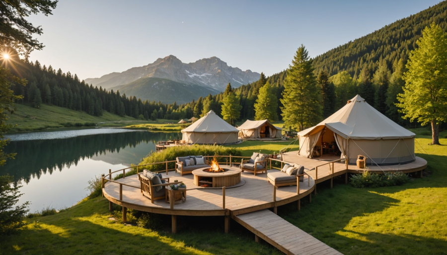 Luxuscamping in europa : die neuen trends für den sommer 2026