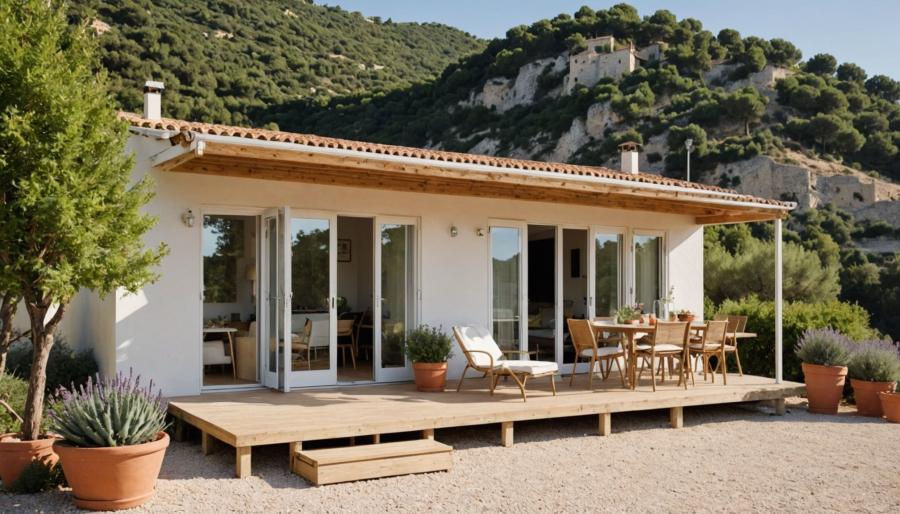 Mobilheim in südfrankreich: komfort und natur perfekt kombiniert